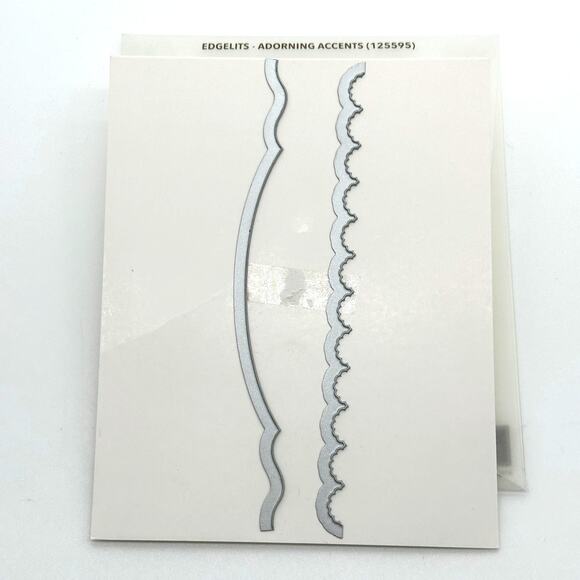 Stampin' Up! Border on Romance Stamps Sizzix Accents Touches Edgelits 125482 - Picture 4 of 9